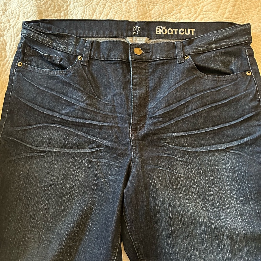 NY&C Lowrisd bootcut jeans